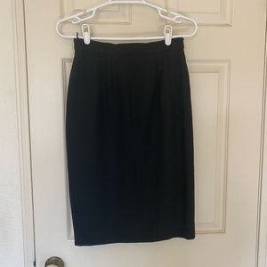 Black skirt